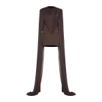 CHATS by C.Dam Irene Dress in Brown | Mini Dresses | Coveti
