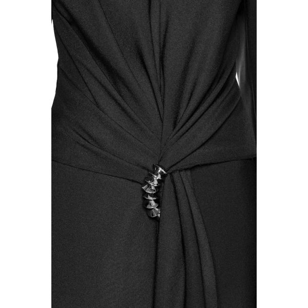 CHATS by C.Dam Jane Coat in Black | Coats | Coveti