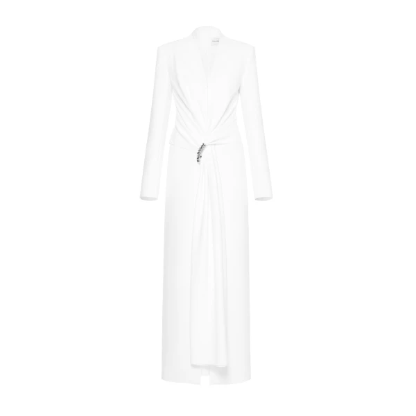 Jane Coat in White