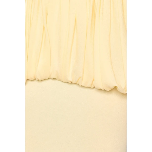 CHATS by C.Dam Katherine Dress in Yellow, view 5