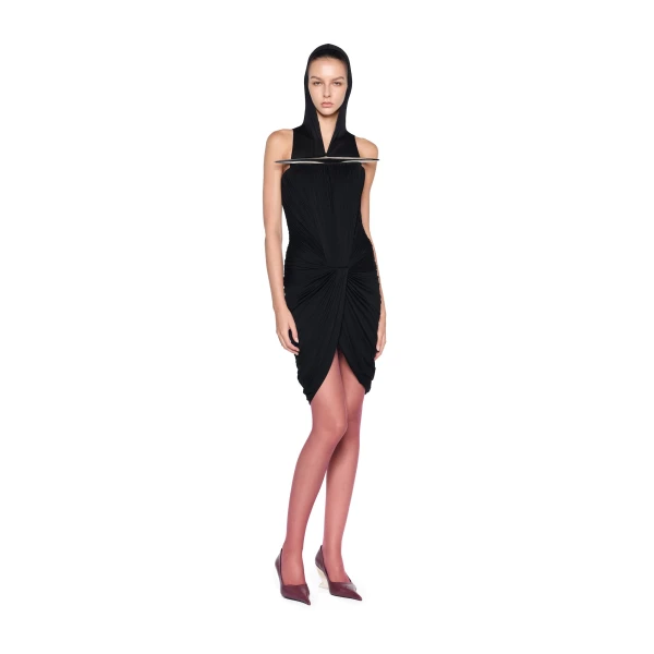 CHATS by C.Dam Lise Dress in Black, view 2