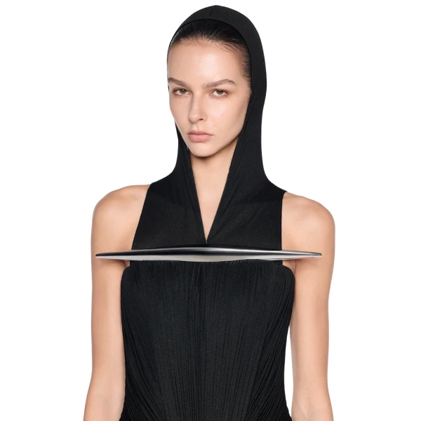 CHATS by C.Dam Lise Dress in Black, view 4