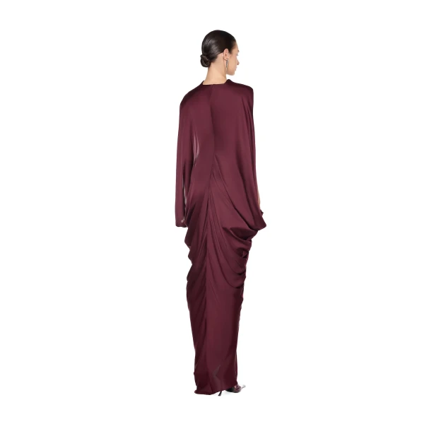 CHATS by C.Dam Lynn Dress in Reddish Brown | Maxi Dresses | Coveti