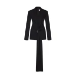CHATS by C.Dam Mae Blazer in Black | Blazers | Coveti