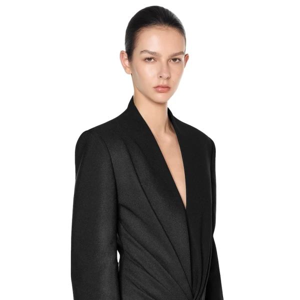 CHATS by C.Dam Mae Blazer in Black, view 6