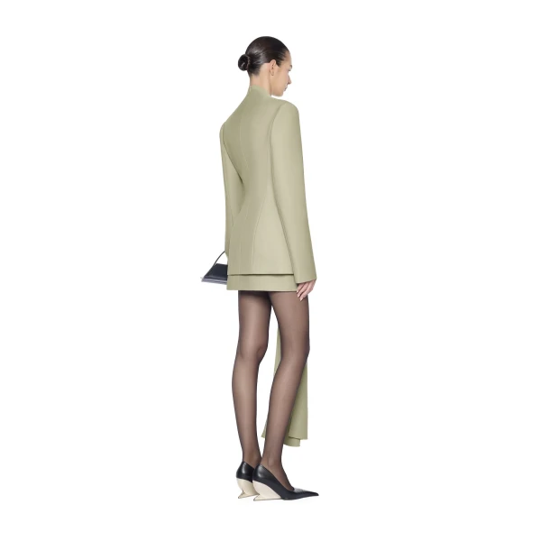 CHATS by C.Dam Mae Blazer in Sage Olive | Blazers | Coveti