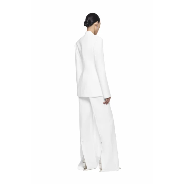 CHATS by C.Dam Mae Blazer in White | Blazers | Coveti