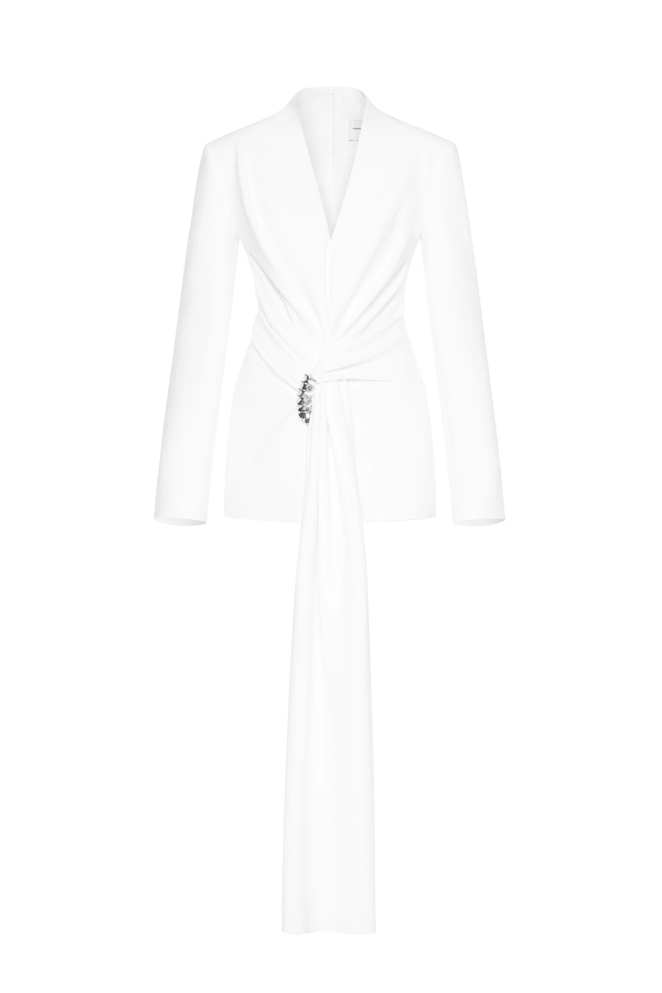 CHATS by C.Dam Mae Blazer in White CHATS by C.Dam Mae Blazer in White | Blazers | Coveti
