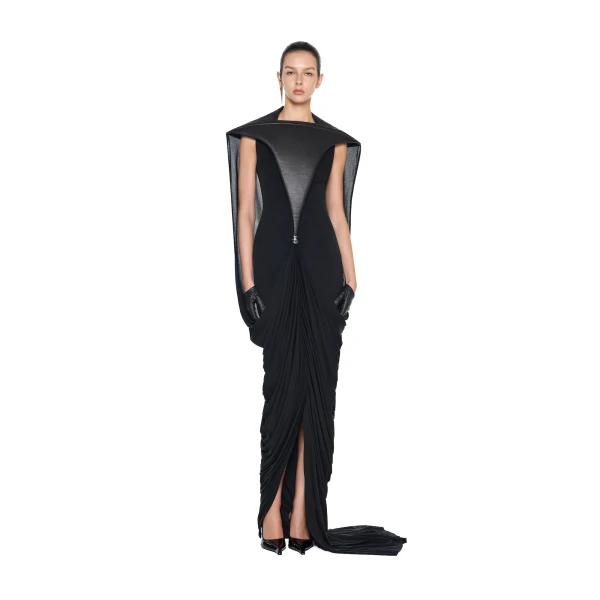 CHATS by C.Dam Mariam Dress in Black | Maxi Dresses | Coveti