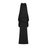 CHATS by C.Dam Mayer Dress in Black | Maxi Dresses | Coveti