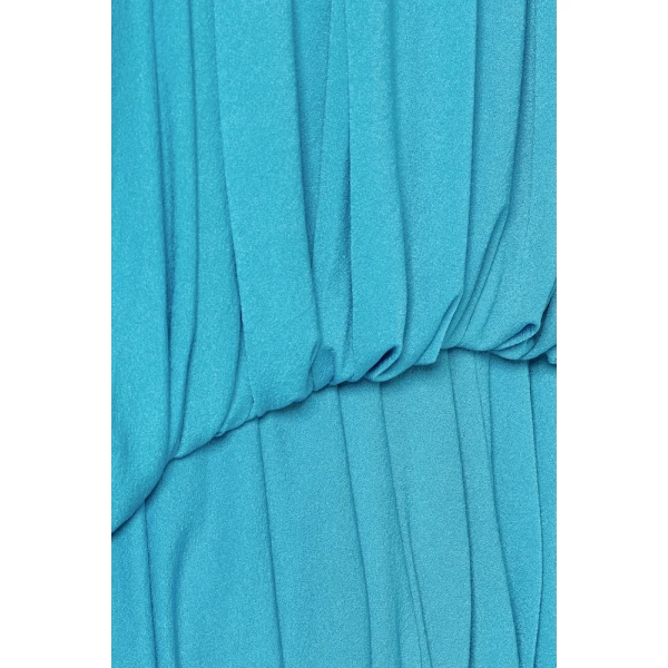 CHATS by C.Dam Mayer Dress in Cerulean Blue | Maxi Dresses | Coveti
