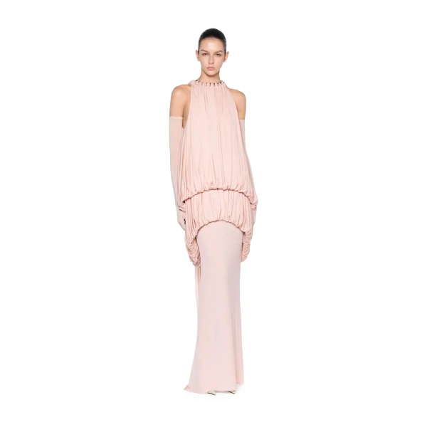 CHATS by C.Dam Mayer Dress in Spanish Pink | Maxi Dresses | Coveti