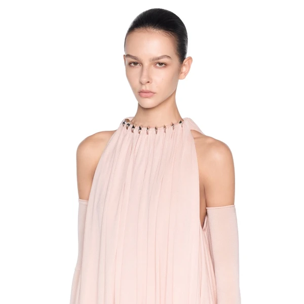 CHATS by C.Dam Mayer Dress in Spanish Pink | Maxi Dresses | Coveti