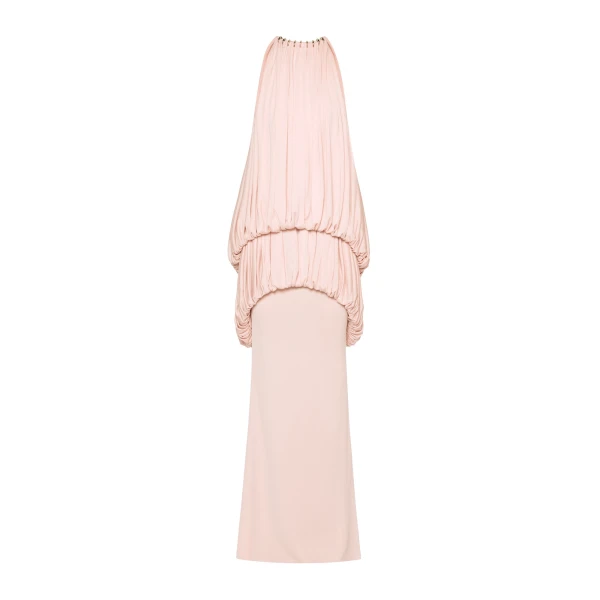 CHATS by C.Dam Mayer Dress in Spanish Pink | Maxi Dresses | Coveti