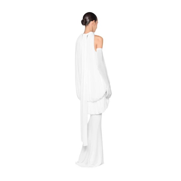 CHATS by C.Dam Mayer Dress in White | Maxi Dresses | Coveti