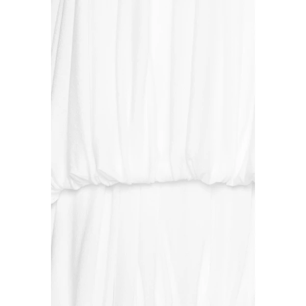 CHATS by C.Dam Mayer Dress in White | Maxi Dresses | Coveti