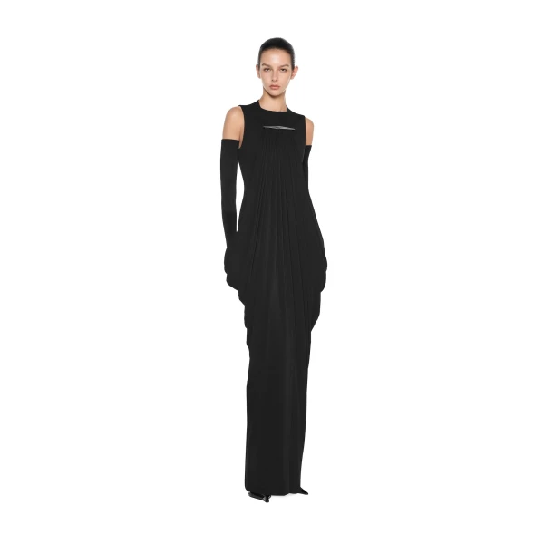 CHATS by C.Dam Noor Dress in Black | Maxi Dresses | Coveti