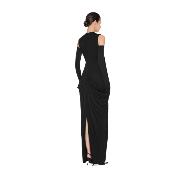 CHATS by C.Dam Noor Dress in Black | Maxi Dresses | Coveti