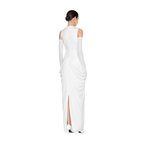 CHATS by C.Dam Noor Dress in White | Maxi Dresses | Coveti