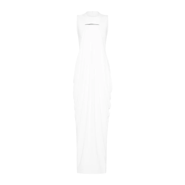 CHATS by C.Dam Noor Dress in White | Maxi Dresses | Coveti