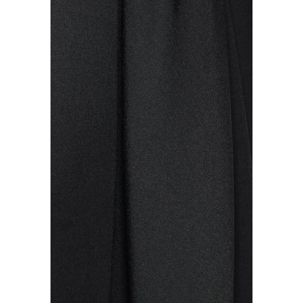 CHATS by C.Dam Noura Vest and Skirt Set in Black, view 6