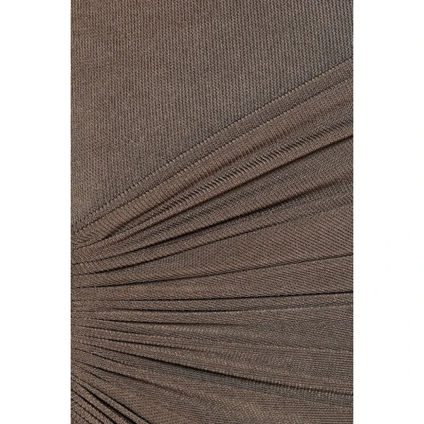 CHATS by C.Dam Rachel Dress in Brown | Mini Dresses | Coveti