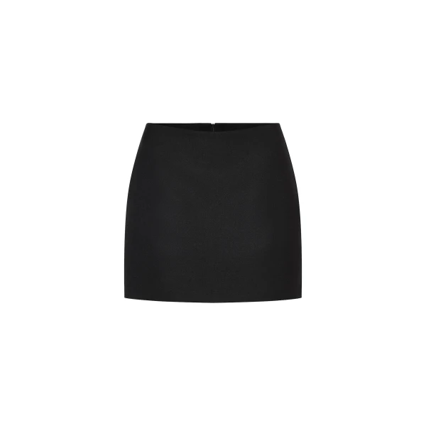 CHATS by C.Dam Rosalind Top and Skirt Set in Black | Sleeveless | Coveti