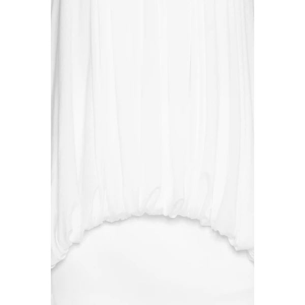 CHATS by C.Dam Rosalind Top and Skirt Set in White | Sleeveless | Coveti