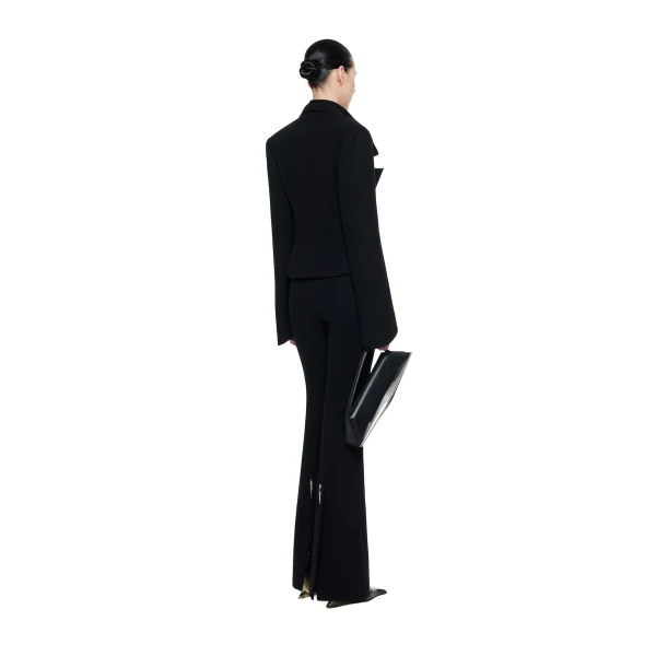 CHATS by C.Dam Sagitta Blazer in Black | Blazers | Coveti