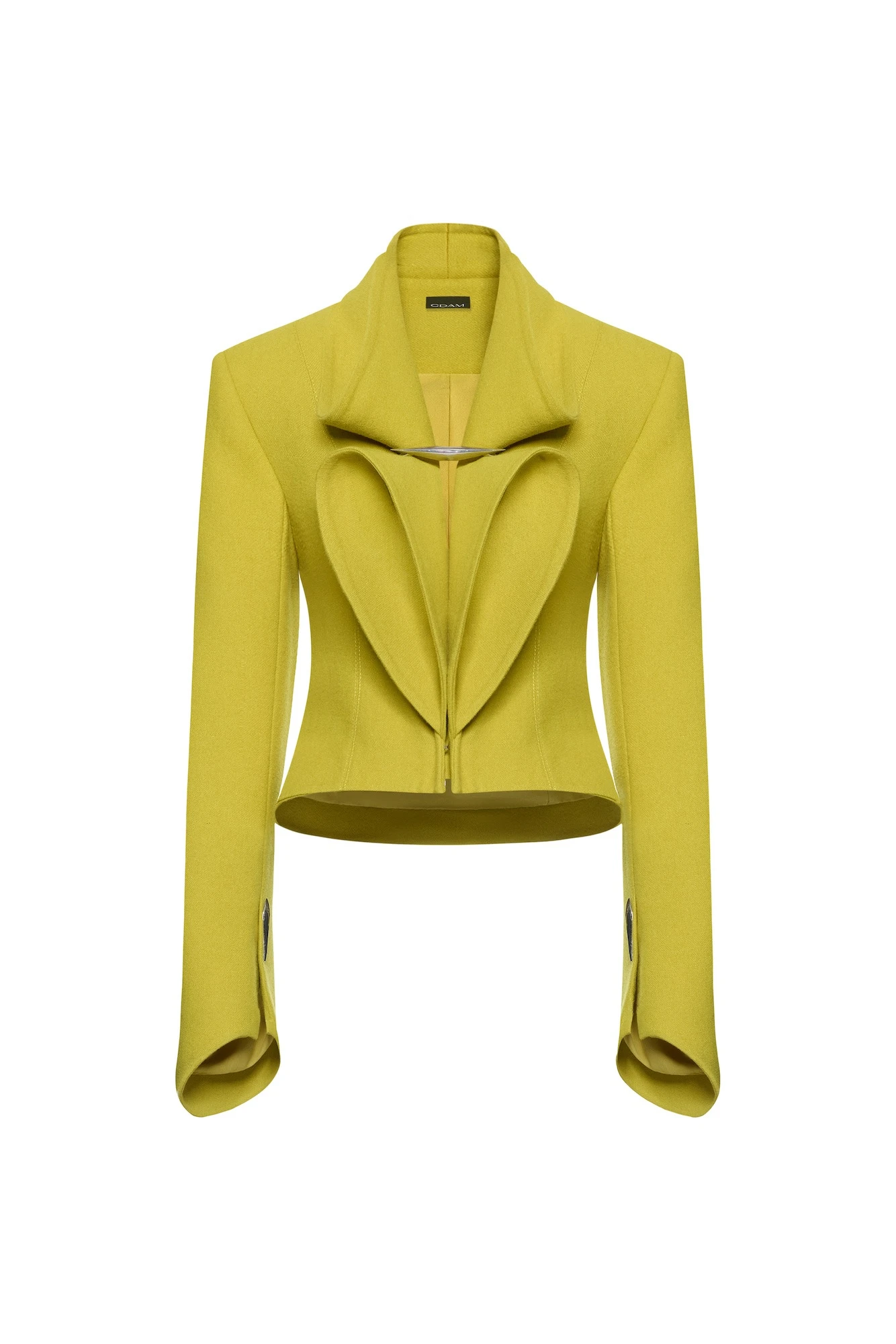 CHATS by C.Dam Sagitta Blazer in Chartreuse Green CHATS by C.Dam Sagitta Blazer in Chartreuse Green | Blazers | Coveti