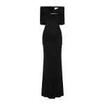 CHATS by C.Dam Sarah Dress in Black | Maxi Dresses | Coveti