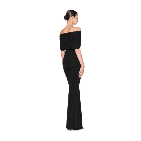 CHATS by C.Dam Sarah Dress in Black | Maxi Dresses | Coveti