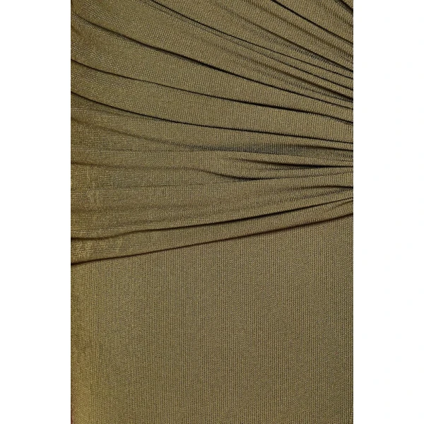 CHATS by C.Dam Sarah Dress in Brown Moss | Maxi Dresses | Coveti