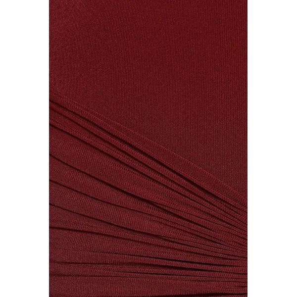 CHATS by C.Dam Sarah Dress in Maroon | Maxi Dresses | Coveti