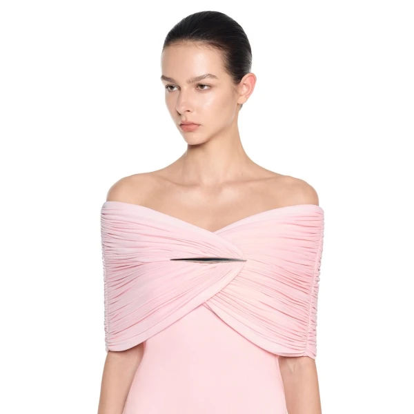 CHATS by C.Dam Sarah Dress in Pink | Maxi Dresses | Coveti