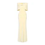 CHATS by C.Dam Sarah Dress in Yellow | Maxi Dresses | Coveti