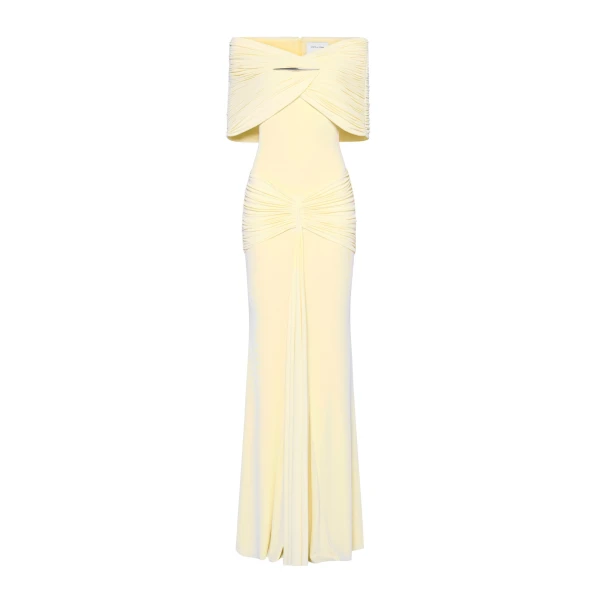 CHATS by C.Dam Sarah Dress in Yellow | Maxi Dresses | Coveti