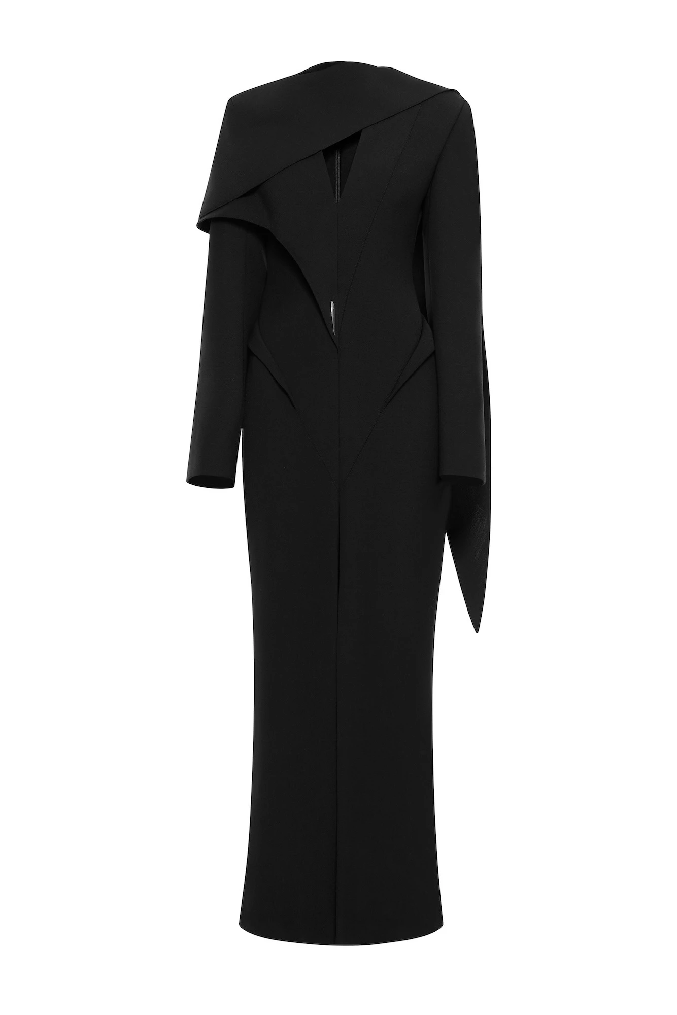 CHATS by C.Dam Selene Coat in Black CHATS by C.Dam Selene Coat in Black