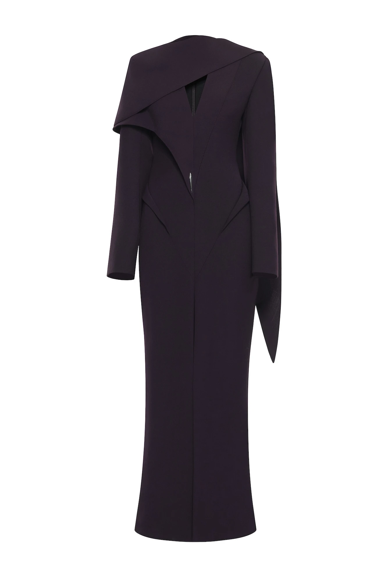 CHATS by C.Dam Selene Coat in Mulberry Red CHATS by C.Dam Selene Coat in Mulberry Red