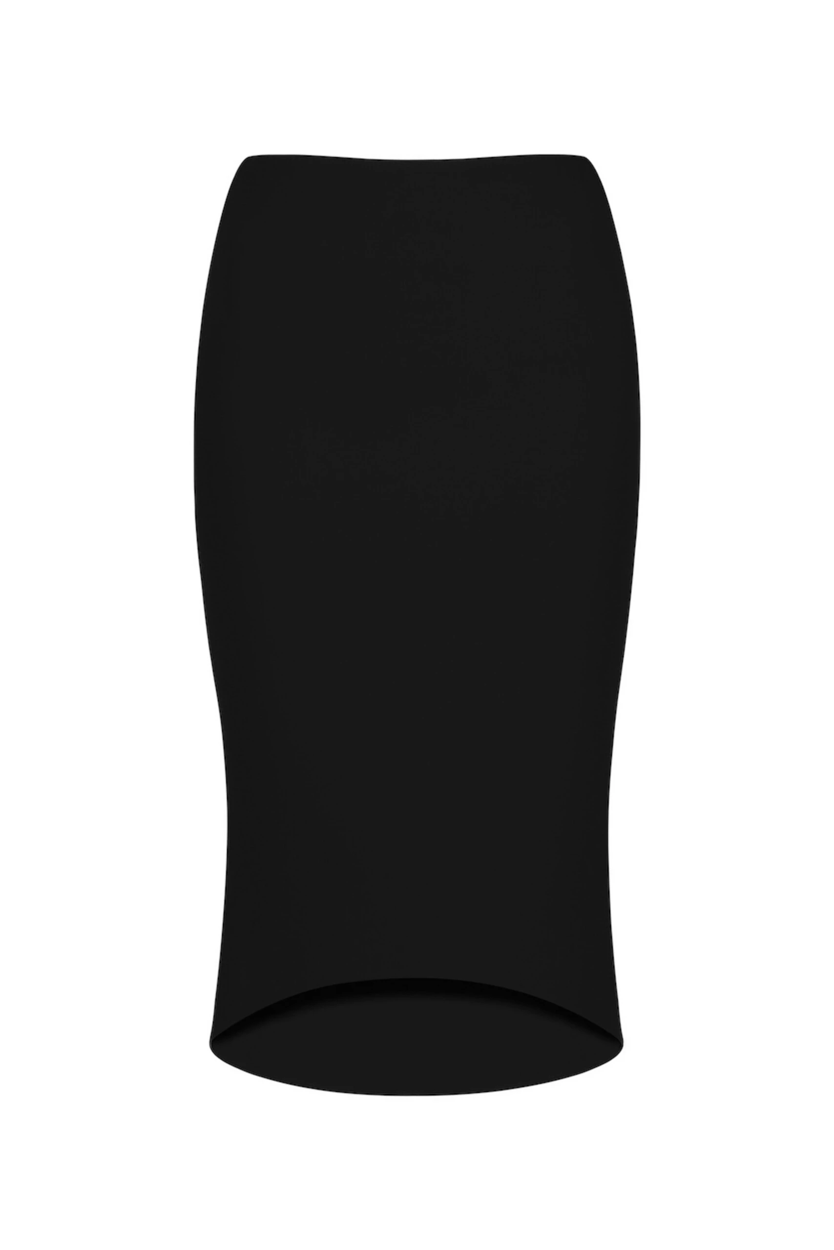 CHATS by C.Dam Sham Skirt in Black CHATS by C.Dam Sham Skirt in Black | Pencil Skirts | Coveti
