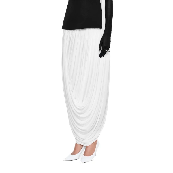 CHATS by C.Dam Shirley Dress in Black and White | Maxi Dresses | Coveti