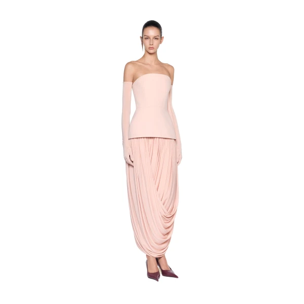 CHATS by C.Dam Shirley Dress in Spanish Pink | Maxi Dresses | Coveti