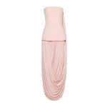 CHATS by C.Dam Shirley Dress in Spanish Pink | Maxi Dresses | Coveti