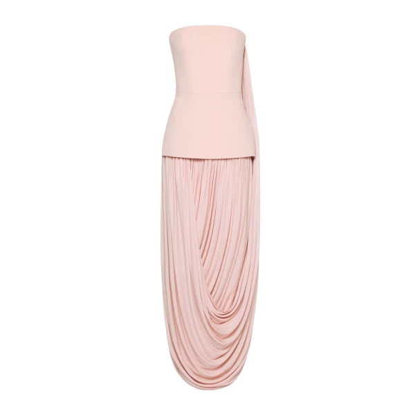 CHATS by C.Dam Shirley Dress in Spanish Pink | Maxi Dresses | Coveti