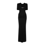 CHATS by C.Dam Virginia Dress in Black | Maxi Dresses | Coveti