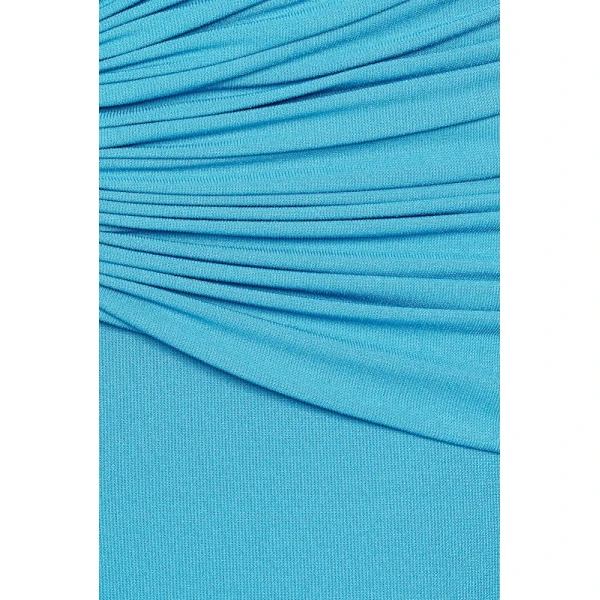 CHATS by C.Dam Virginia Dress in Cerulean Blue | Maxi Dresses | Coveti