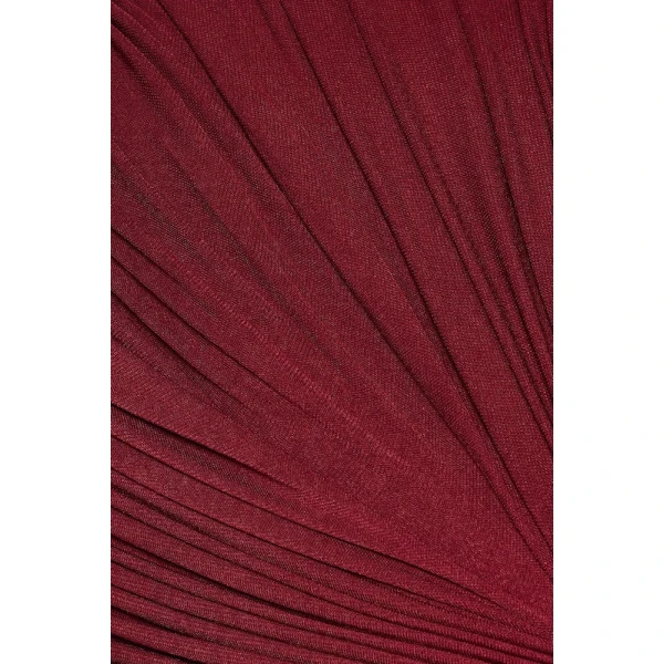 CHATS by C.Dam Virginia Dress in Maroon | Maxi Dresses | Coveti
