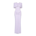 CHATS by C.Dam Virginia Dress in Purple | Maxi Dresses | Coveti