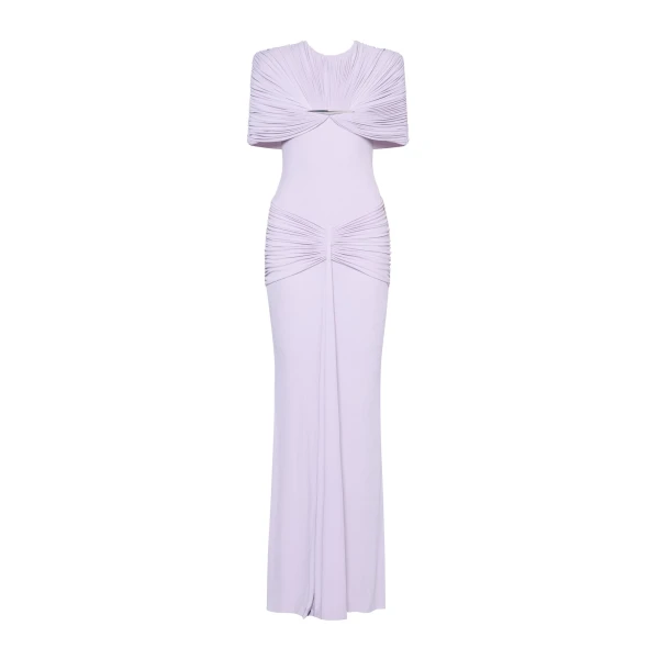 CHATS by C.Dam Virginia Dress in Purple | Maxi Dresses | Coveti