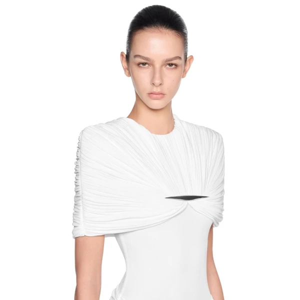 CHATS by C.Dam Virginia Dress in White | Maxi Dresses | Coveti